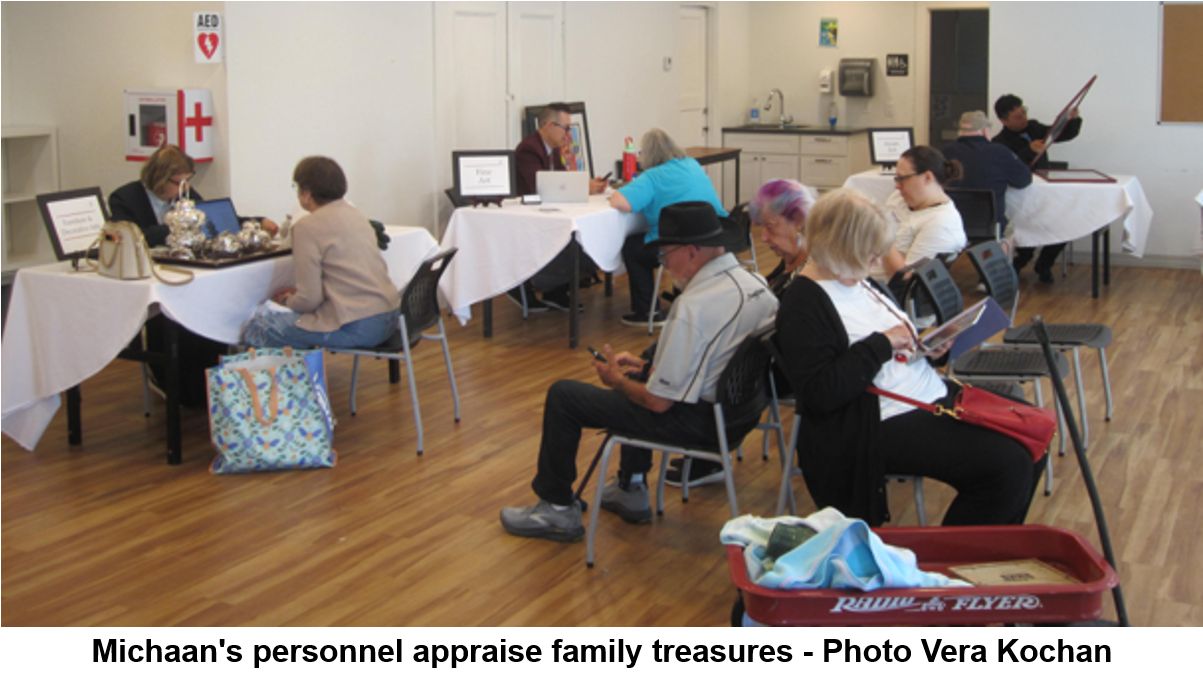 Michaan's Appraisers at work